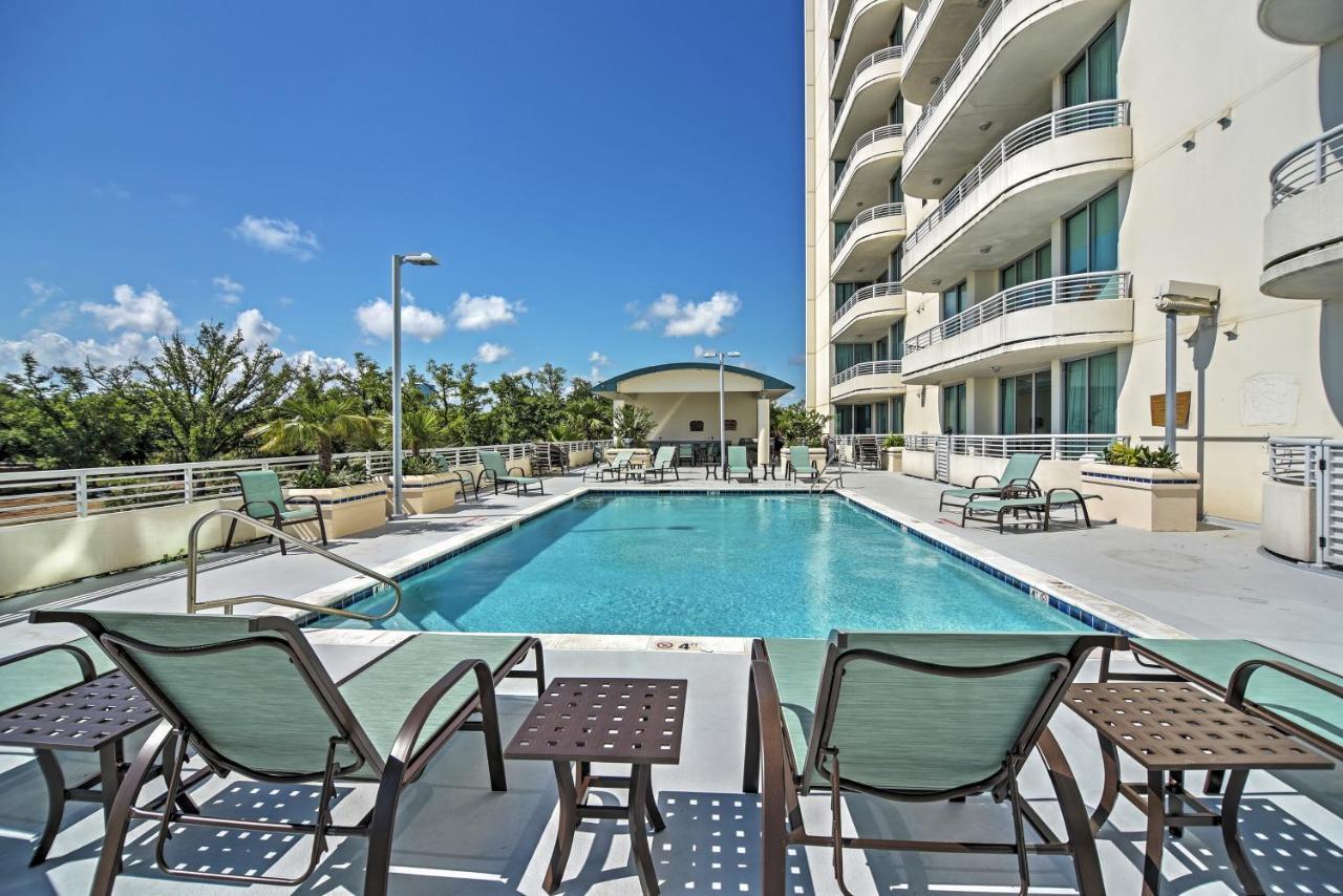 Beachside Biloxi Club Condo Balcony With Ocean View ภายนอก รูปภาพ